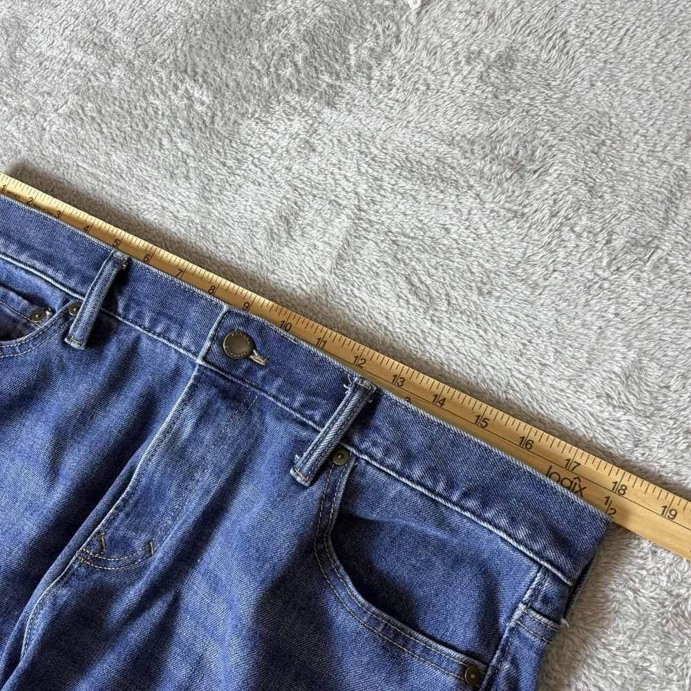 Banana Republic Travel Skinny Fit‎ Jeans Mens 35x30 (Fits 36x30) Blue Stretch